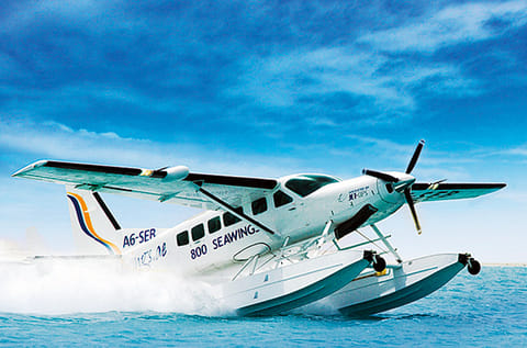 Seawings sea plane.
