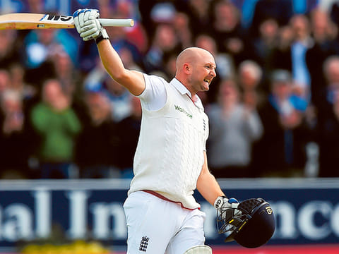England’s Adam Lyth has acquitted himself well in the longer format of the game as well.