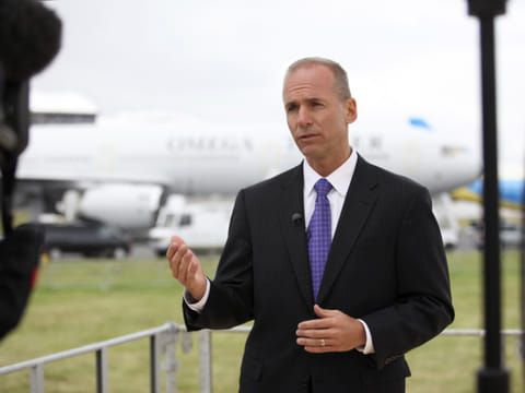 Dennis Muilenburg, chief executive officer of Boeing Co.