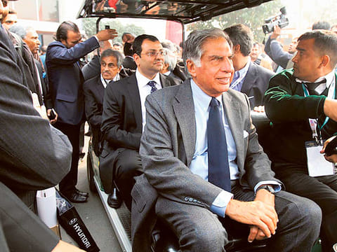 File picture of Tata Group's Ratan Tata and, behind him, Cyrus Mistry. Mistry had a troubled history during his tenure as chairman and was ousted. The legal wrangle that lasted four years subsequent to his eviction is now over with the Supreme Court decision.