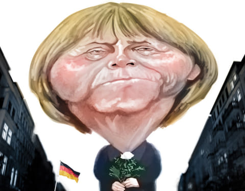 Amid the bloody carnage left by hate, Merkel is a beacon of sanity