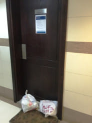 Dispose garbage properly