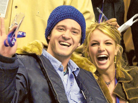 Justin Timberlake and Britney Spears