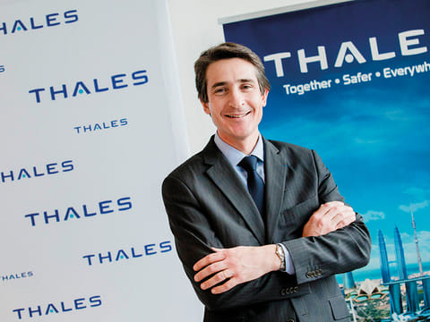 UAE’s defense and aerospace firms like EDGE and Mubadala’s Strata will be “more than capable” to grow their presence on a global scale, said Patrice Caine, CEO of Thales.