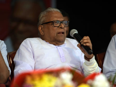 VS Achuthanandan breathed his last at 3:20 pm at SUT Hospital in Thiruvananthapuram after suffering a heart attack