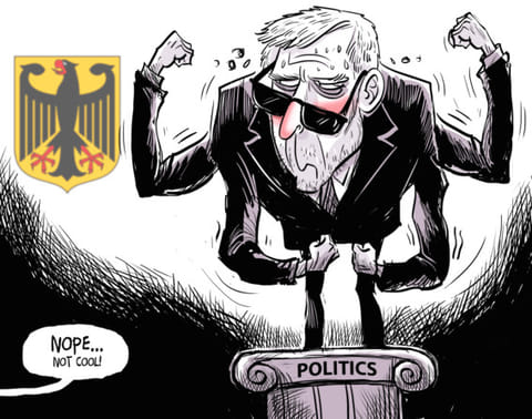 Why can’t Germans do cool politics?