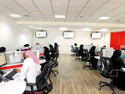 Amer call centre, which works 24/7, has received 826,000 calls this year