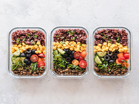 A healthy meal plan