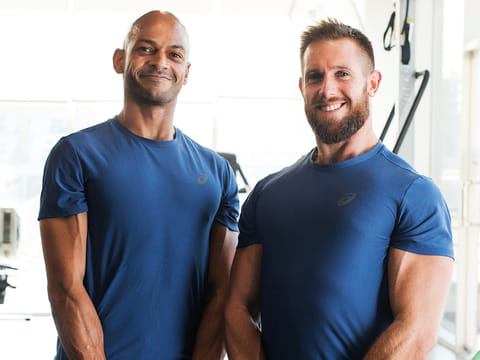 Aaron Small and Anthony White from Smart Fitness