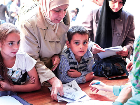 The Kuwait Red Crescent launched their 'Iftar fasting' project, with the aim of distributing meals to 15,000 Syrian refugees in Jordan.