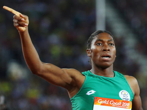 Caster Semenya.