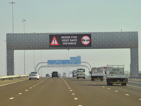 The system detects vehicles with expired registration and issues fines to the owners.