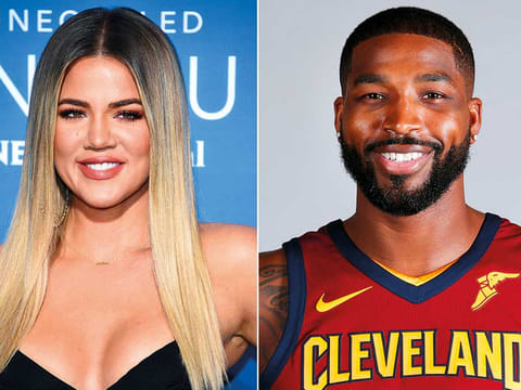 Khloe Kardashian and Tristan Thompson