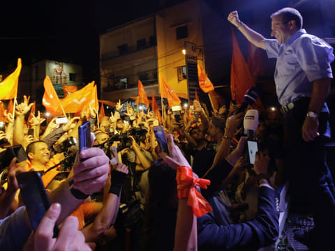 Free Patriotic Movement leader Gibran Basil (File)