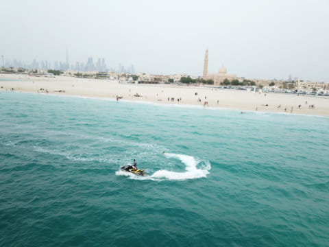 Dubai police have urged jet ski users to follow safety precautions