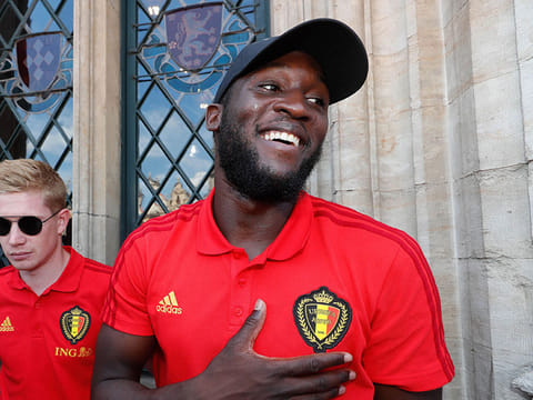 Belgium's midfielder Kevin De Bruyne could be out due to injury for their opening Group A match against Russia, but they still have star striker Romelu Lukaku.