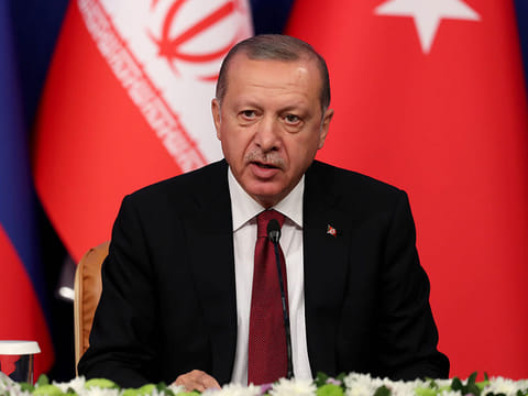 Turkish President Recep Tayyip Erdogan.