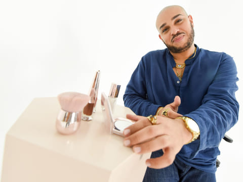 Hector Espinal on Fenty Beauty and Rihanna’s make-up secrets