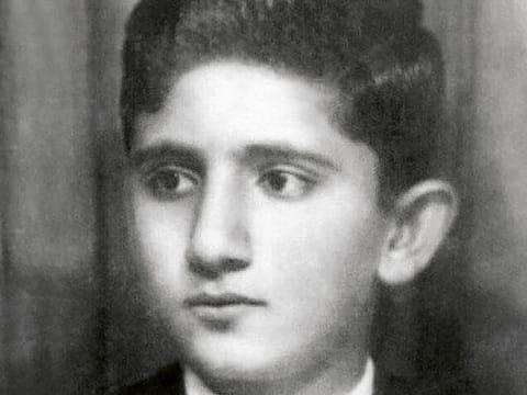 The young Shaikh Mohammad Bin Rashid Al Maktoum.