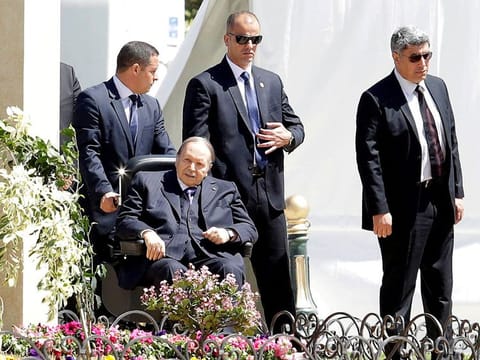 File Photo: Algerian President Abdelaziz Bouteflika is seen in Algiers, Algeria