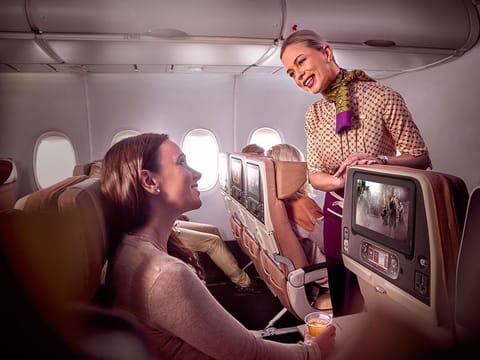 These rewards can be redeemed by Etihad travellers for hundreds of flights, upgrades, or used on the Etihad Guest Reward Shop.