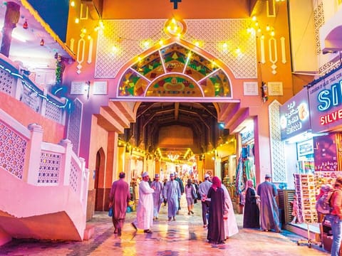 A view of the old souq in Muscat. The Royal Oman Police (ROP) reported arresting several Omanis in the governorates of Al Dakhiliyah and Al Batinah North for gathering and violating decisions taken by the Supreme Committee dealing with COVID-19.