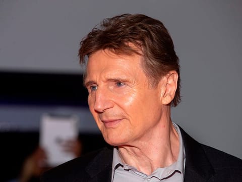 Irish actor Liam Neeson.