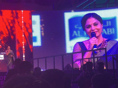 Dubai-based actress Asha Sarath wins an award for Malayalam film 'Bhayanakam', a film about the army set during World War II. She dedicates her win to Indian soldiers who lost their lives in the Pulwama Terrorist Attack.