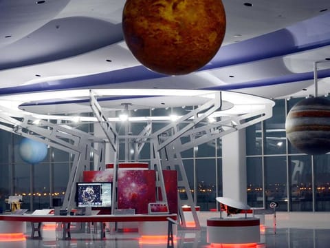 A view of Sharjah Centre for Astronomy and Space Sciences