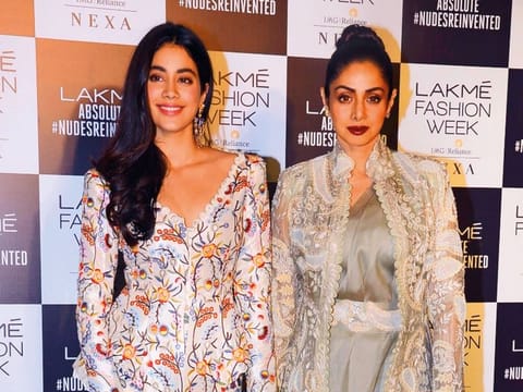 Sridevi with her daughter Janhvi Kapoor