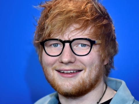 British singer-songwriter Ed Sheeran.