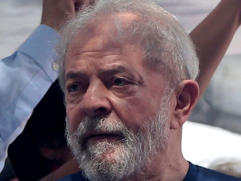 Former Brazilian President Luiz Inacio Lula da Silva in 2018.