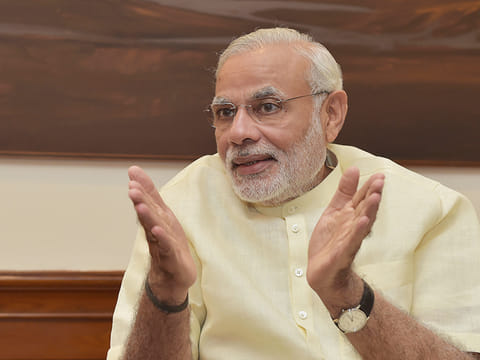 File picture of Indian Prime Minister Narendra Modi.