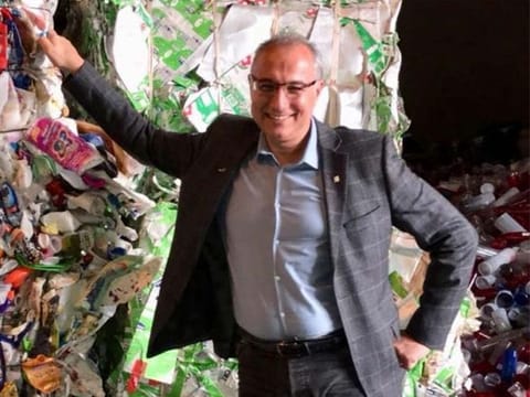 Antonis Mavropoulos was supposed to board the plane but he reached the departure gate just two minutes after it was closed