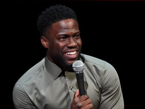 Kevin Hart attends the SAG-AFTRA Foundation Conversations: "The Upside" With Kevin Hart & Neil Burger at The Robin Williams Center on January 9, 2019 in New York City. Jamie McCarthy/Getty Images/AFP== FOR NEWSPAPERS, INTERNET, TELCOS & TELEVISION USE ONLY ==