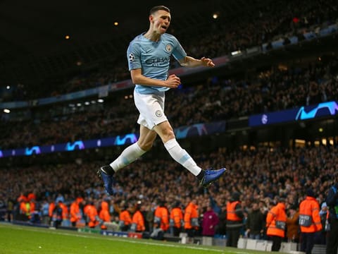 Manchester City's Phil Foden