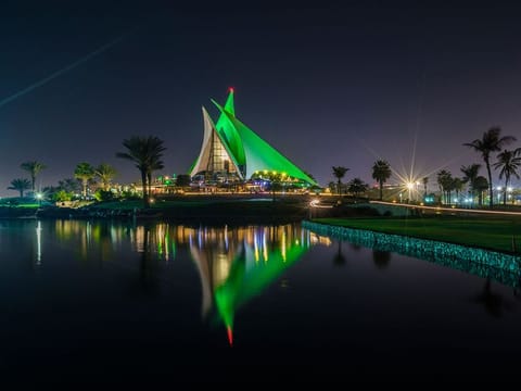 Dubai Creek Golf & Yacht Club has exceptional views