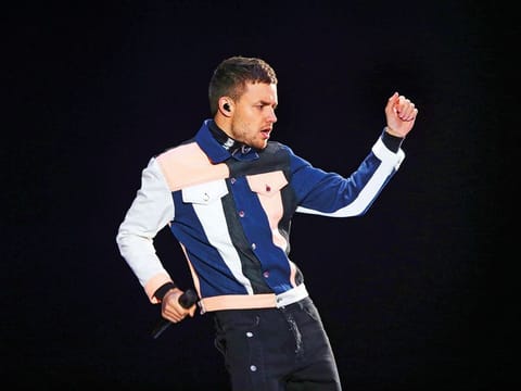 Pop singer Liam Payne