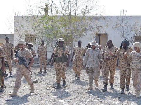 The Arab Coalition forces in Yemen.