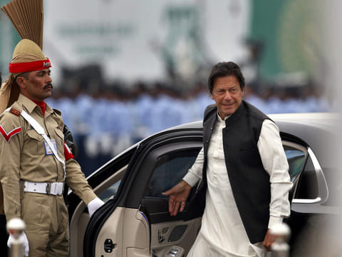 Pakistani Prime Minister Imran Khan