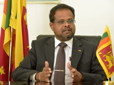 Charitha Yattogoda, Consul General of Sri Lanka in Dubai & Northern Emirates at the Consulate General of Sri Lanka, Dubai.
