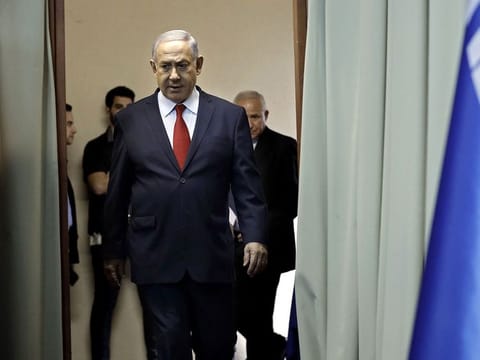 Israeli Prime Minister Benjamin Netanyahu