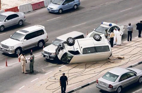 Road accidents are often caused by speeding drivers. (Image for illustration purposes only.)