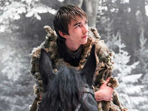 Isaac Hempstead Wright as Bran Stark in Game of Thrones