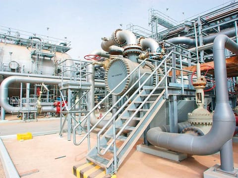 A refinery in Haradh, Saudi Arabia. Two major attacks took place on Saudi Arabia’s oil tankers as well as on pipeline pump stations in the last week, causing oil to spike on supply concerns.