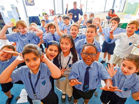 More than 80 per cent of Dubai schools ensure their students feel consistently positive about their time in school.