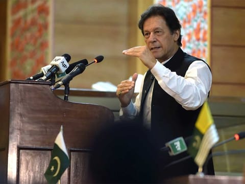 Pakistan Prime Minister Imran Khan
