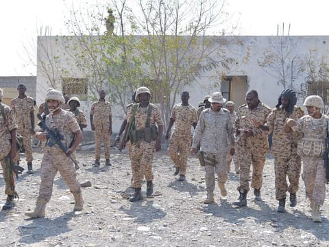 The Arab Coalition forces in Yemen (WAM picture)