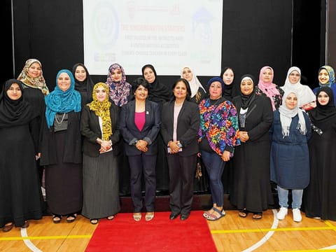 GEMS Education celebrates the first school in the world to become fully UN climate change certified, with 30 senior leaders and all 300 teaching staff, led by Principal, Asha Alexander to lead as Climate Change Teachers, accredited by UN CC:Learn in partnership with Harwood Education