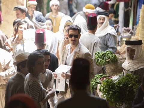 Sacha Baron Cohen plays Israeli spy Eli Cohen in 'The Spy'.